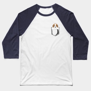 Pocket Beagle Baseball T-Shirt